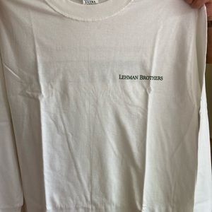 Lehman Brothers T Shirt, Long Sleeved